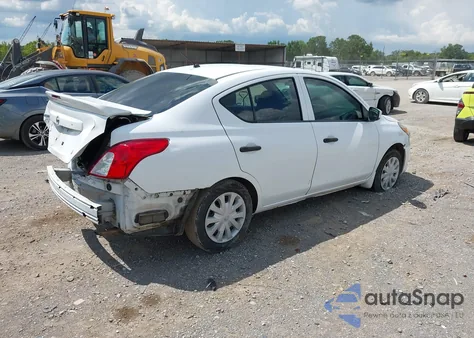 2018 Nissan Versa 1.6 S+ z USA, uszkodzony, nr VIN 3N1CN7AP7JL836611